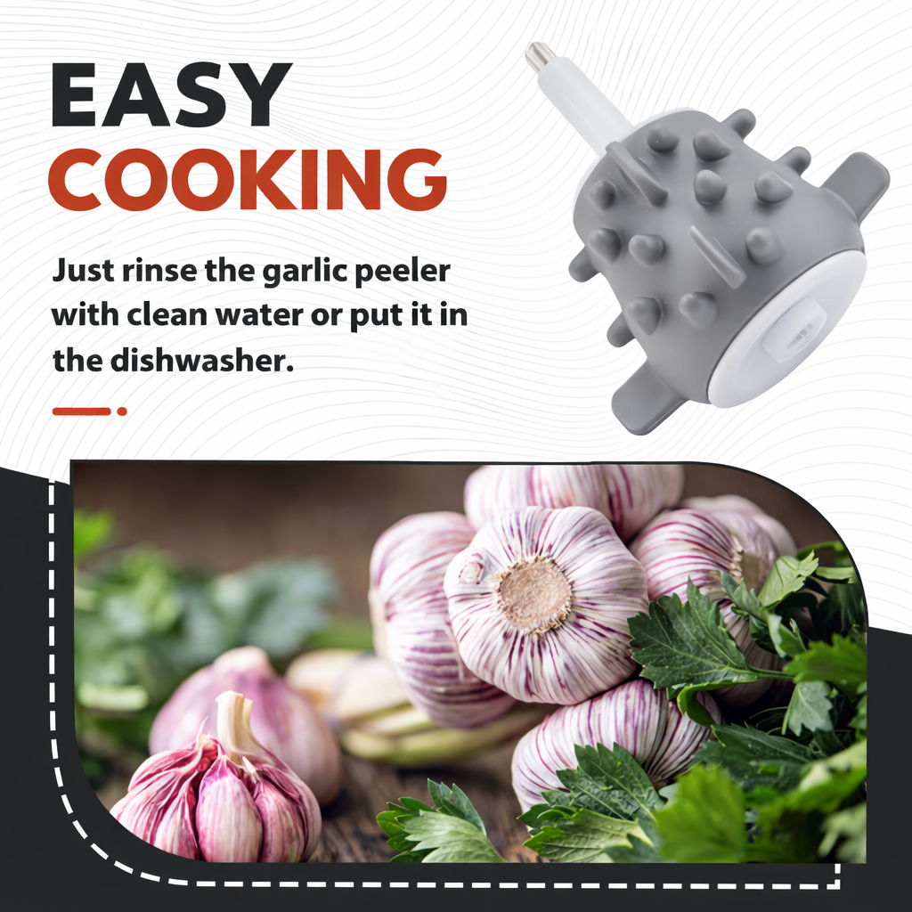 Silicone Garlic Peeler Stripper Tool