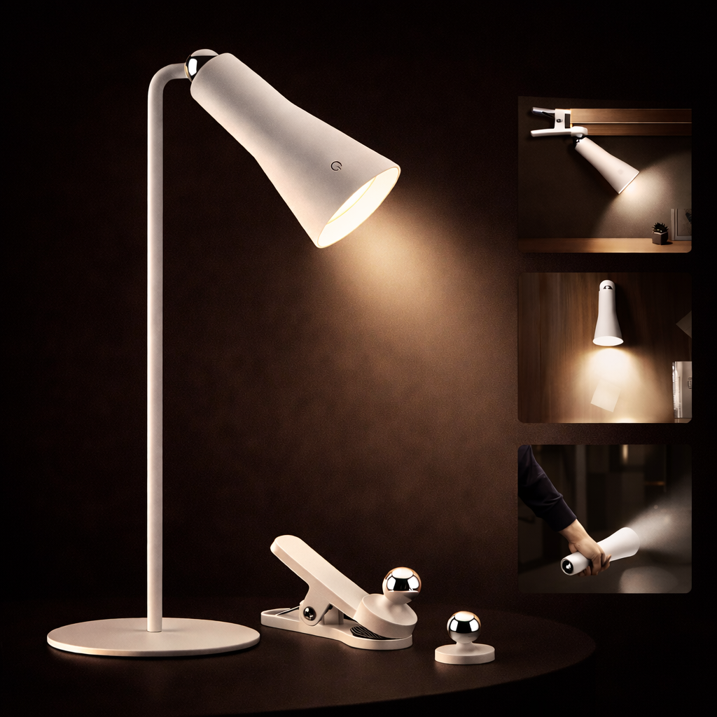 3-in-1 Rechargeable LED Lamp