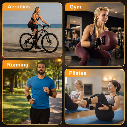Magnetic Silicone Wrist and Ankle Weights Band