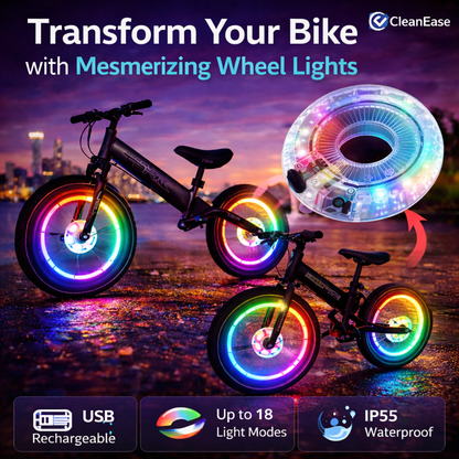 Waterproof Bicycle LED Hub Light