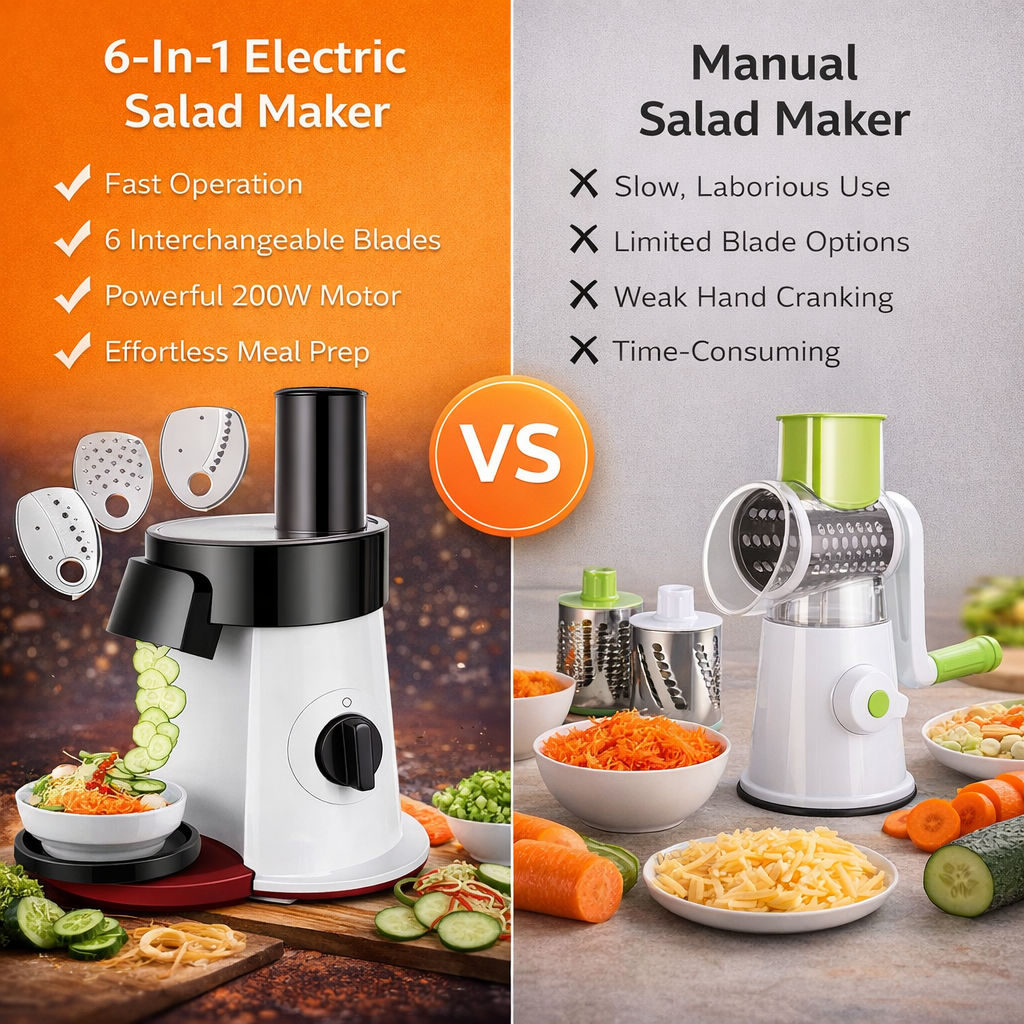 6 In 1 Electric Salad Maker
