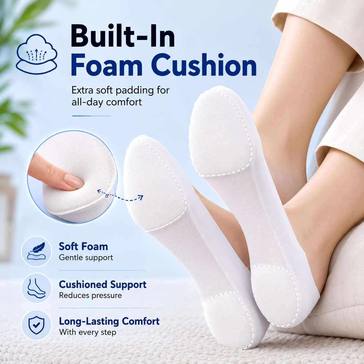 CloudStep™ Pain Relief Cushion Socks