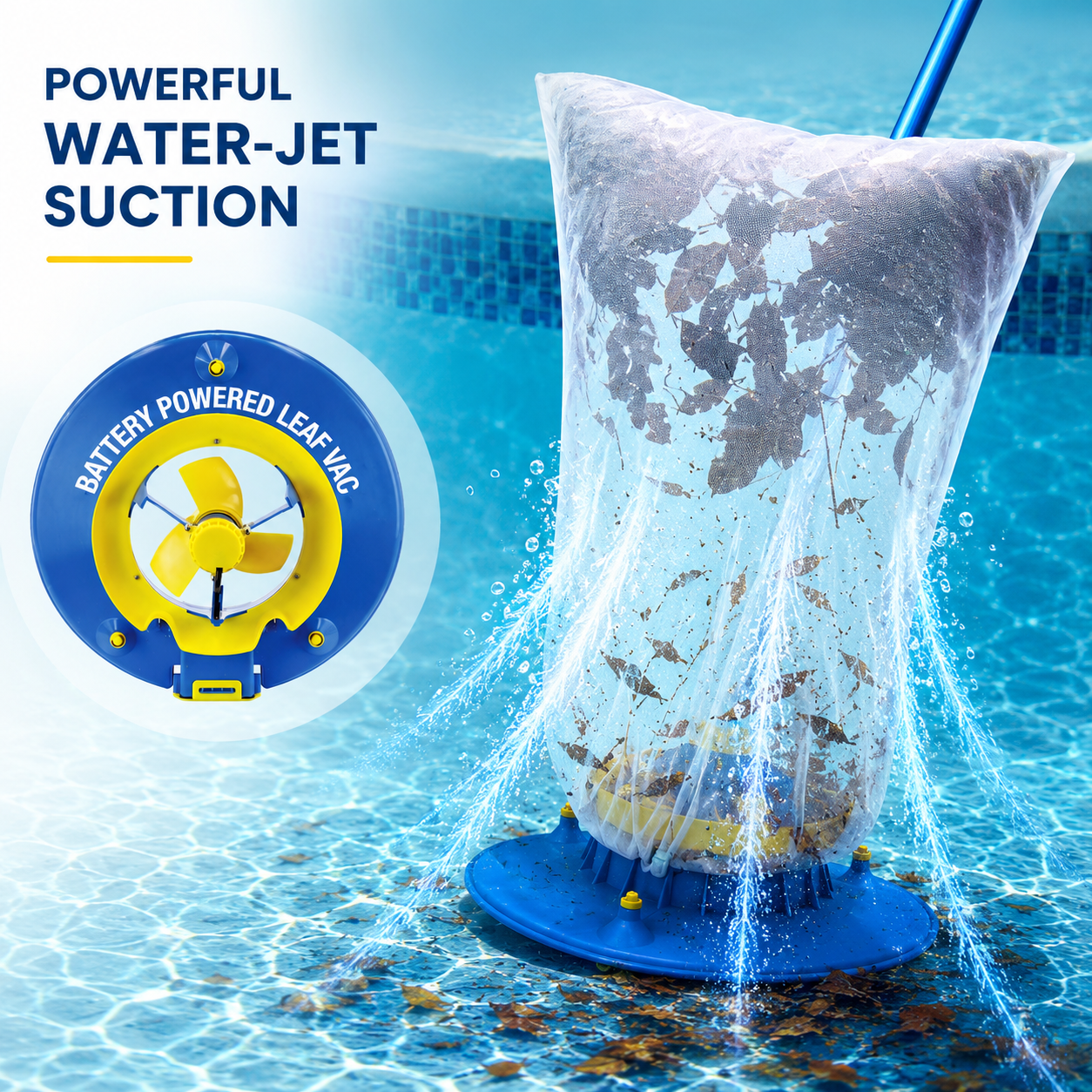 ClearWave™ Pool Vacuum Cleaner
