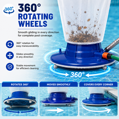 ClearWave™ Pool Vacuum Cleaner