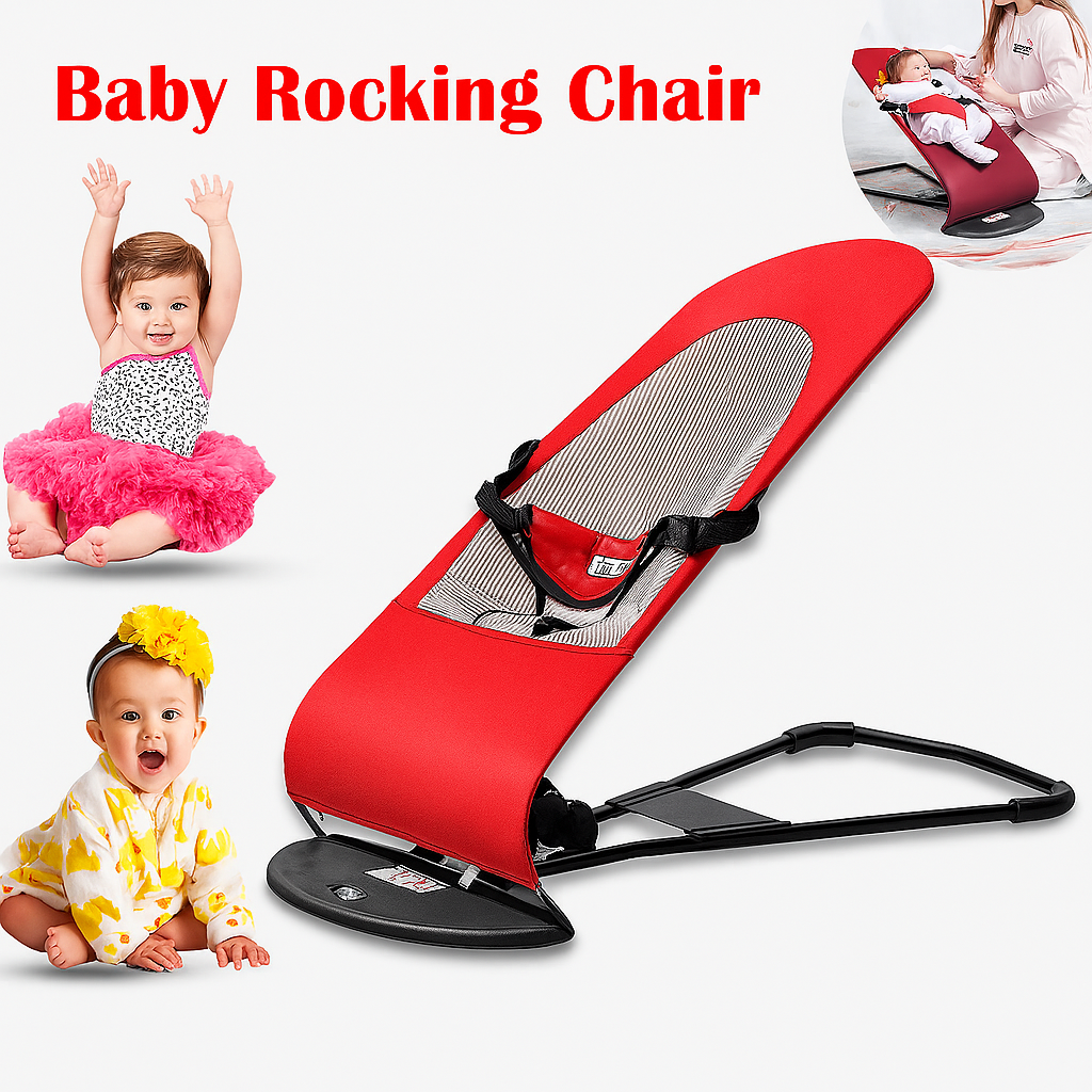 Light weight Baby Bouncer with Safety Harness chair