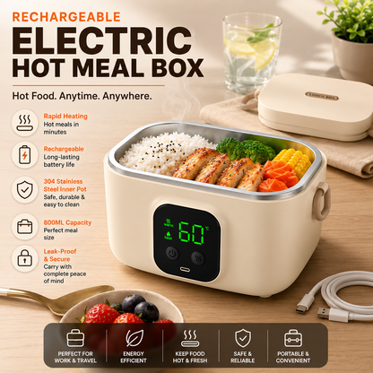 USB Rechargeable Lunch Box