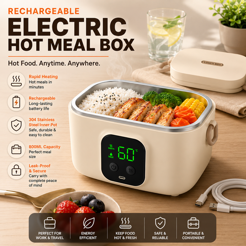 USB Rechargeable Lunch Box