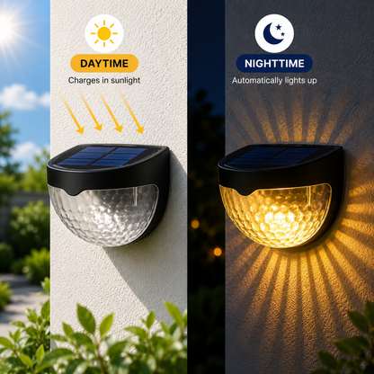 Solar Fence LED Wall Light