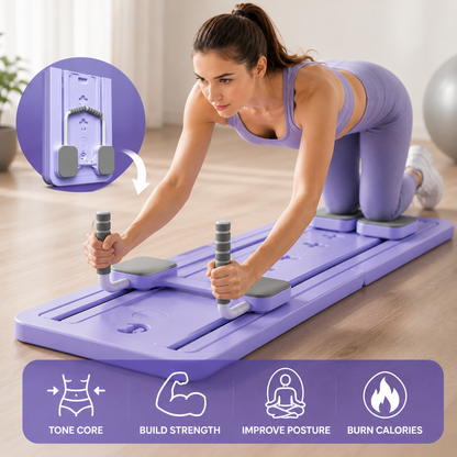 Multifunction & Foldable Pilates Platform With Timer