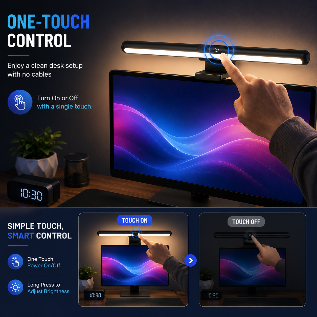 3-in-1 Wireless Light-Bar