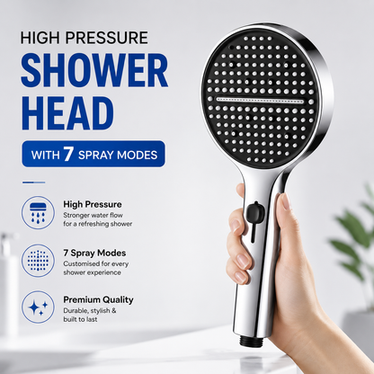 Shower Head With 7 Adjustable Modes