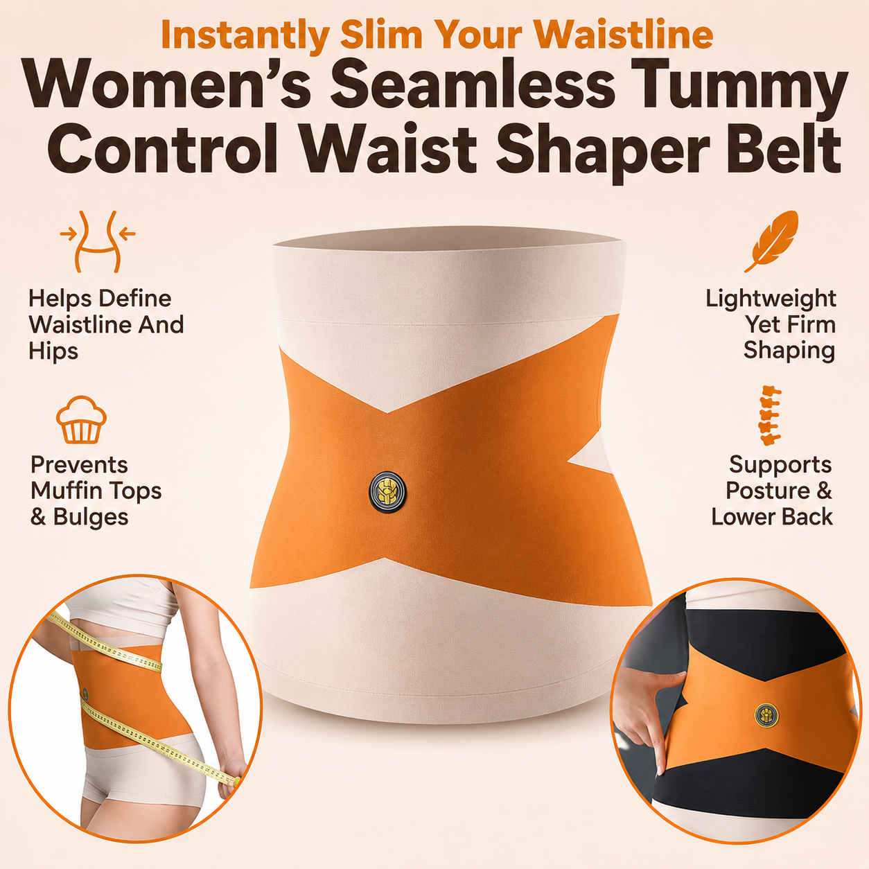 Waist Seamless Body Shaper