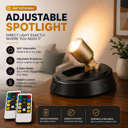 Wireless LED Spotlight