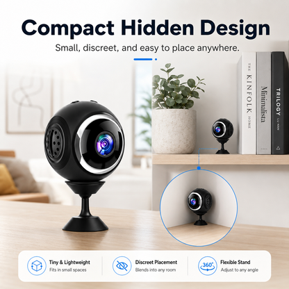 Smart Mini WiFi Security Camera