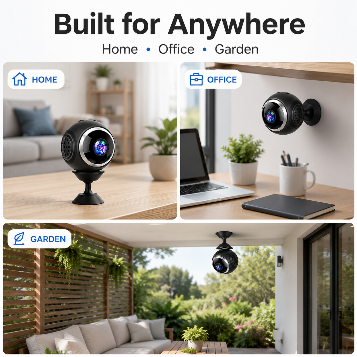 Smart Mini WiFi Security Camera