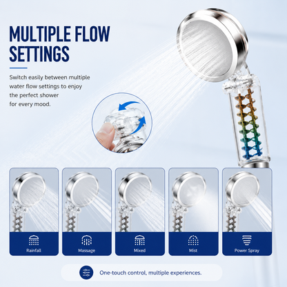 180° Rotating Shower Head