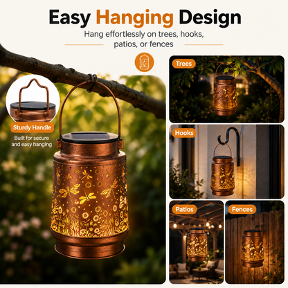 Solar-Powered Dragonfly Lantern