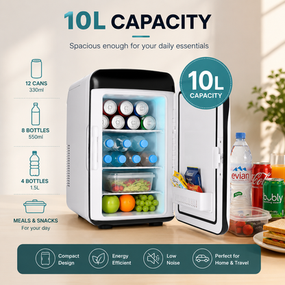 10L Portable Mini Fridge & Warmer