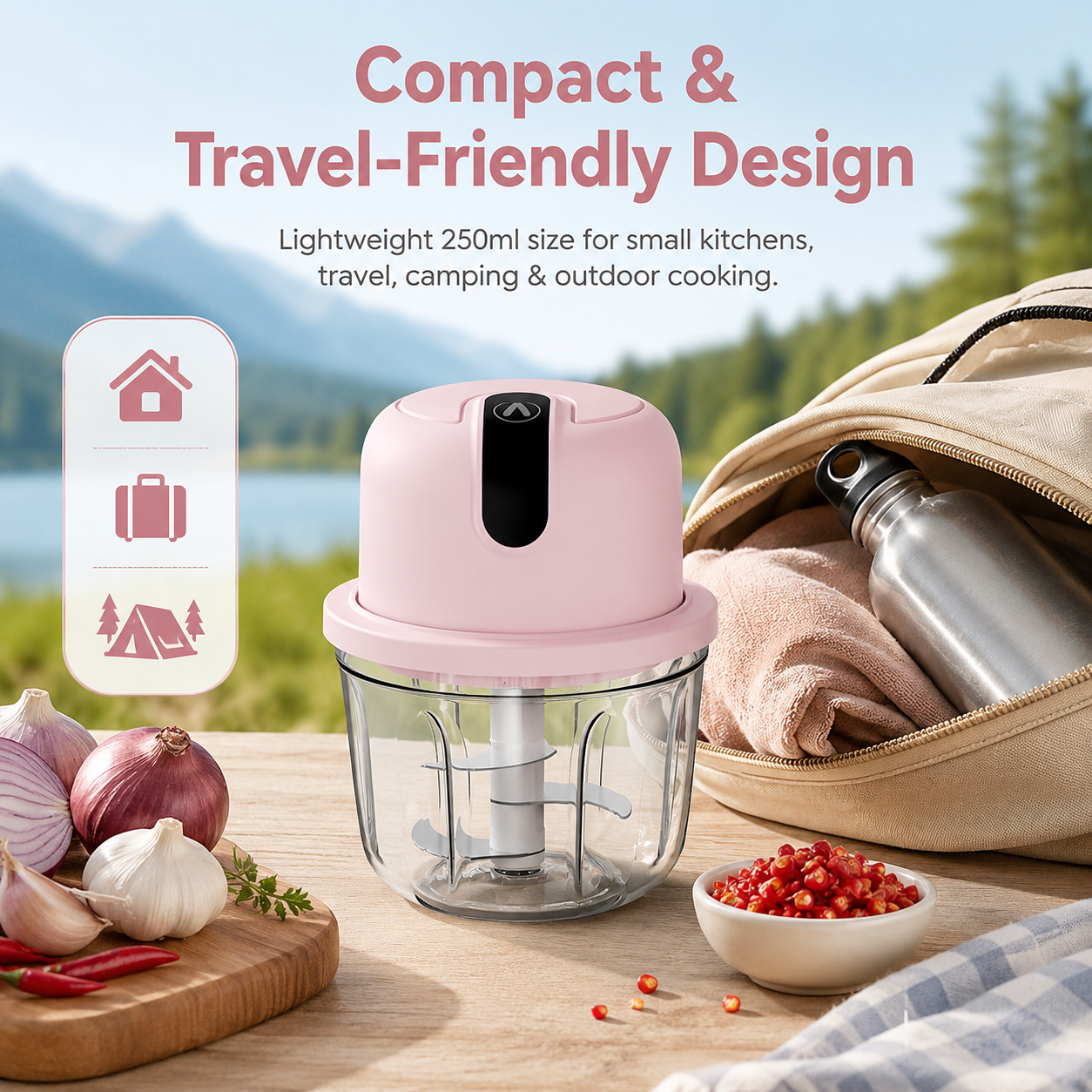 Rechargeable Electric Chopper