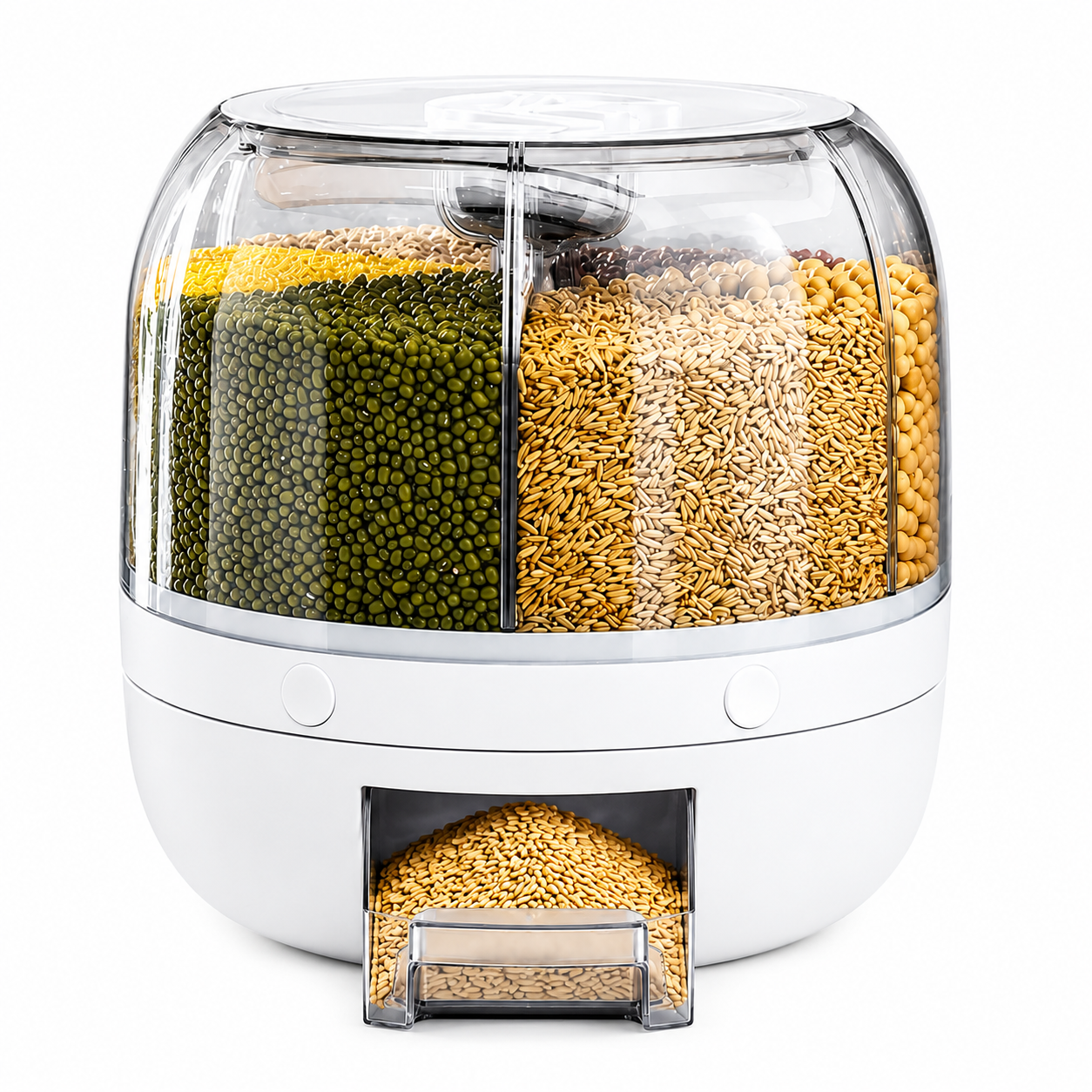 6 Grid Dry Food Storage Box