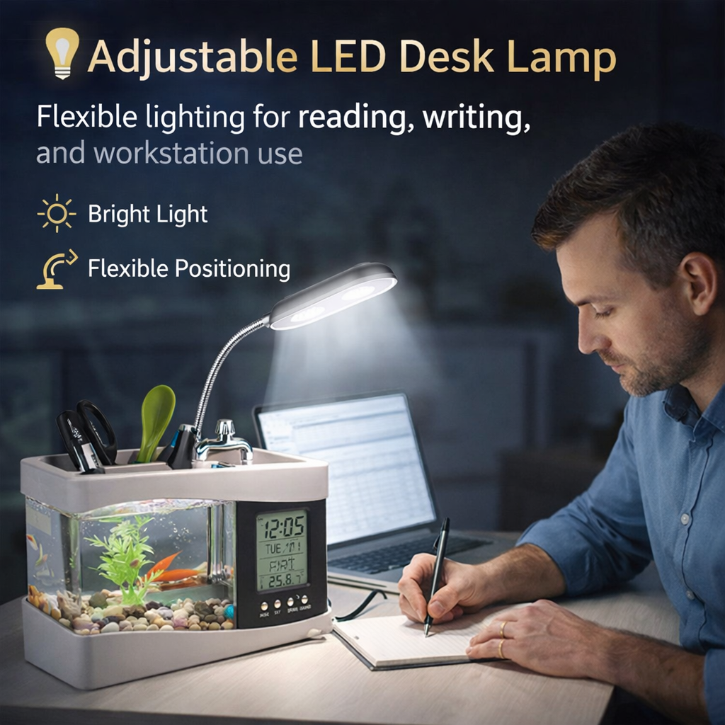 Mini Desktop Fish Tank Aquarium