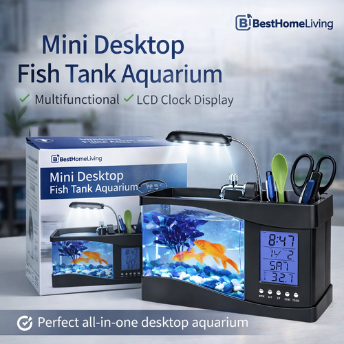 Mini Desktop Fish Tank Aquarium