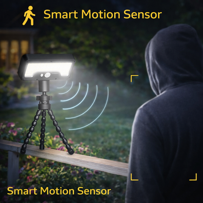 Flexible Octopus Solar Motion Sensor Light