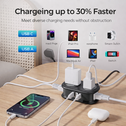 Portable Mini Extension Socket Strip