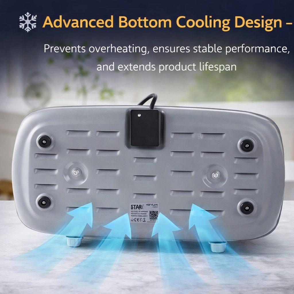Electric Double Induction Kitchen Burner