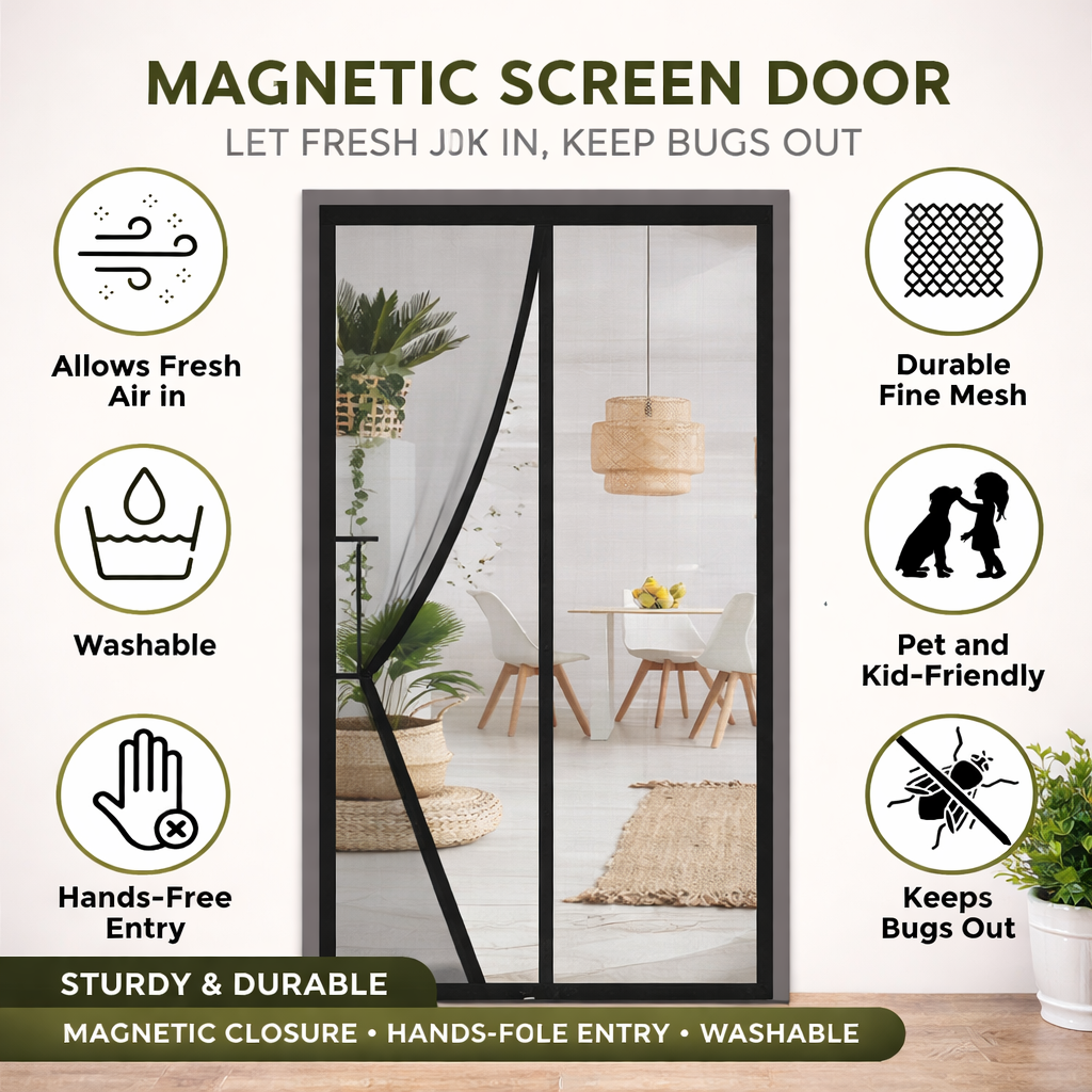 Magnetic Mosquito Net