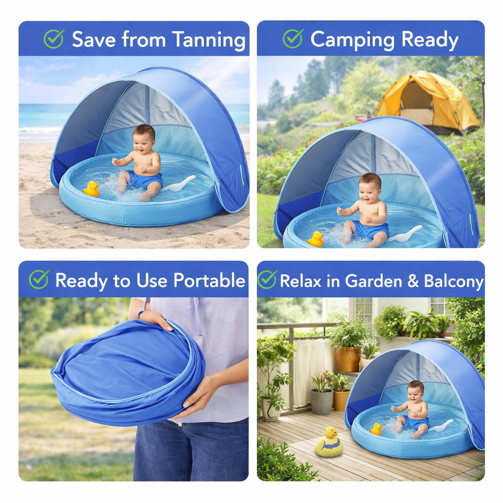 Portable Baby Cooling Pool Tent