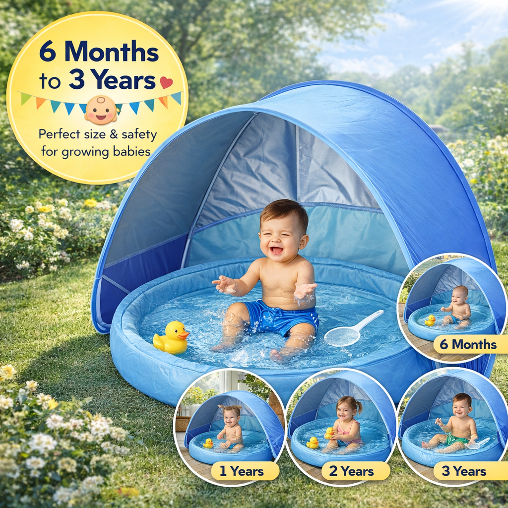 Portable Baby Cooling Pool Tent