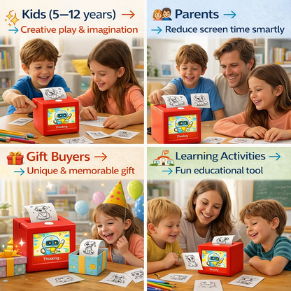 AI Sticker Box Printer