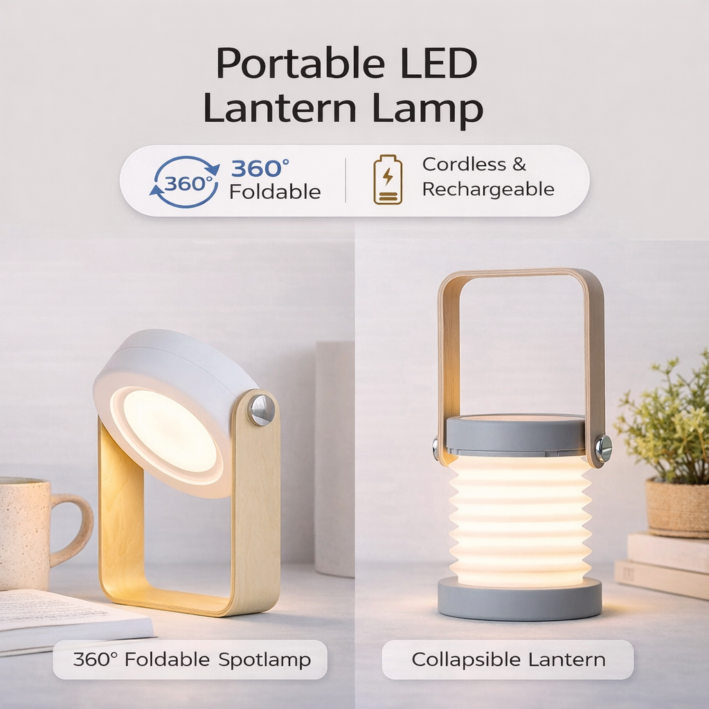 Portable LED Lantern Lamp