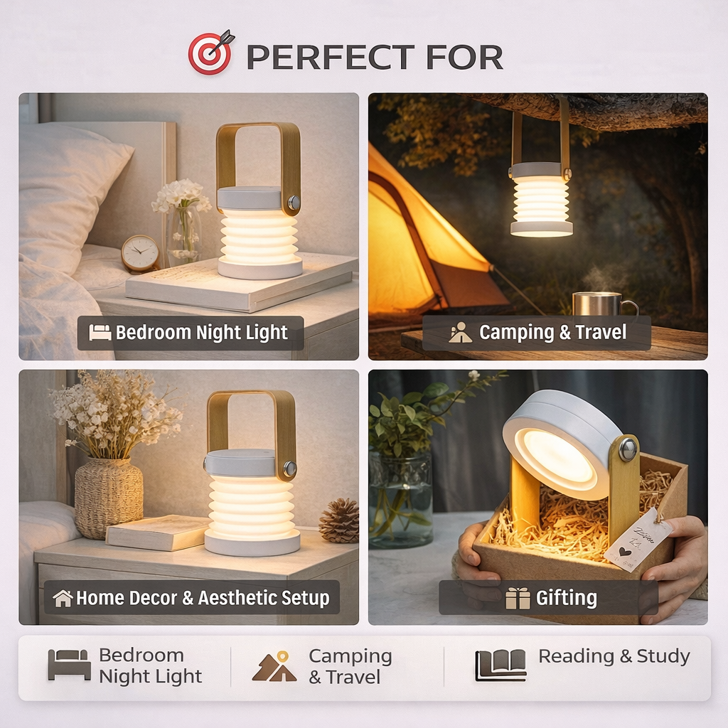 Portable LED Lantern Lamp