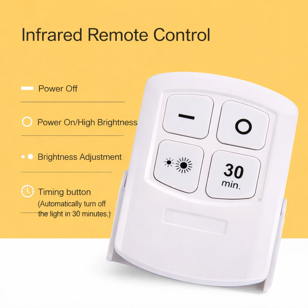Wireless Under Cabinet Light With Remote (Pack Of 3)