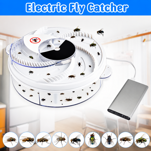 Electric Rotating Fly Catcher