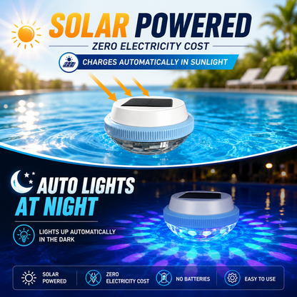 Solar Floating Pool RGB Light (Pack Of 2)