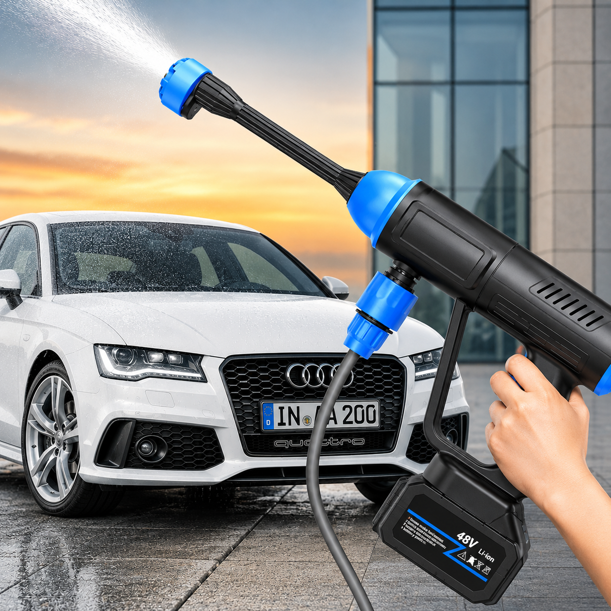 High Pressure Car Washing Spray Gun