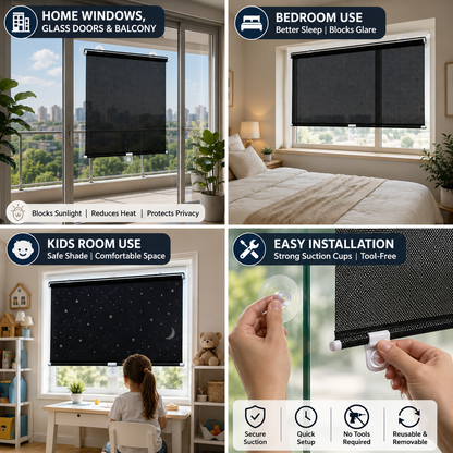 Window Roller Sunshade Curtain