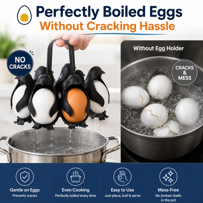 Penguin Shaped Egg Cooker