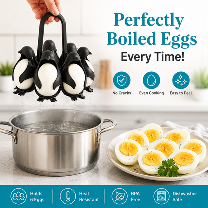 Penguin Shaped Egg Cooker