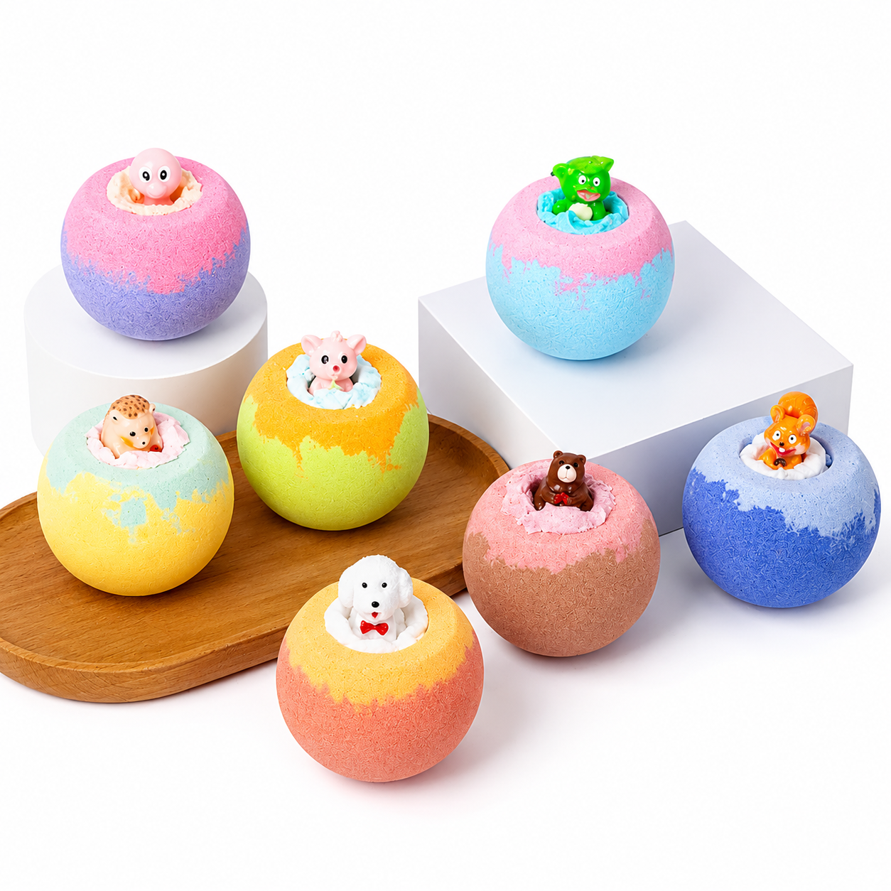 Bath Bombs With Toy Inside