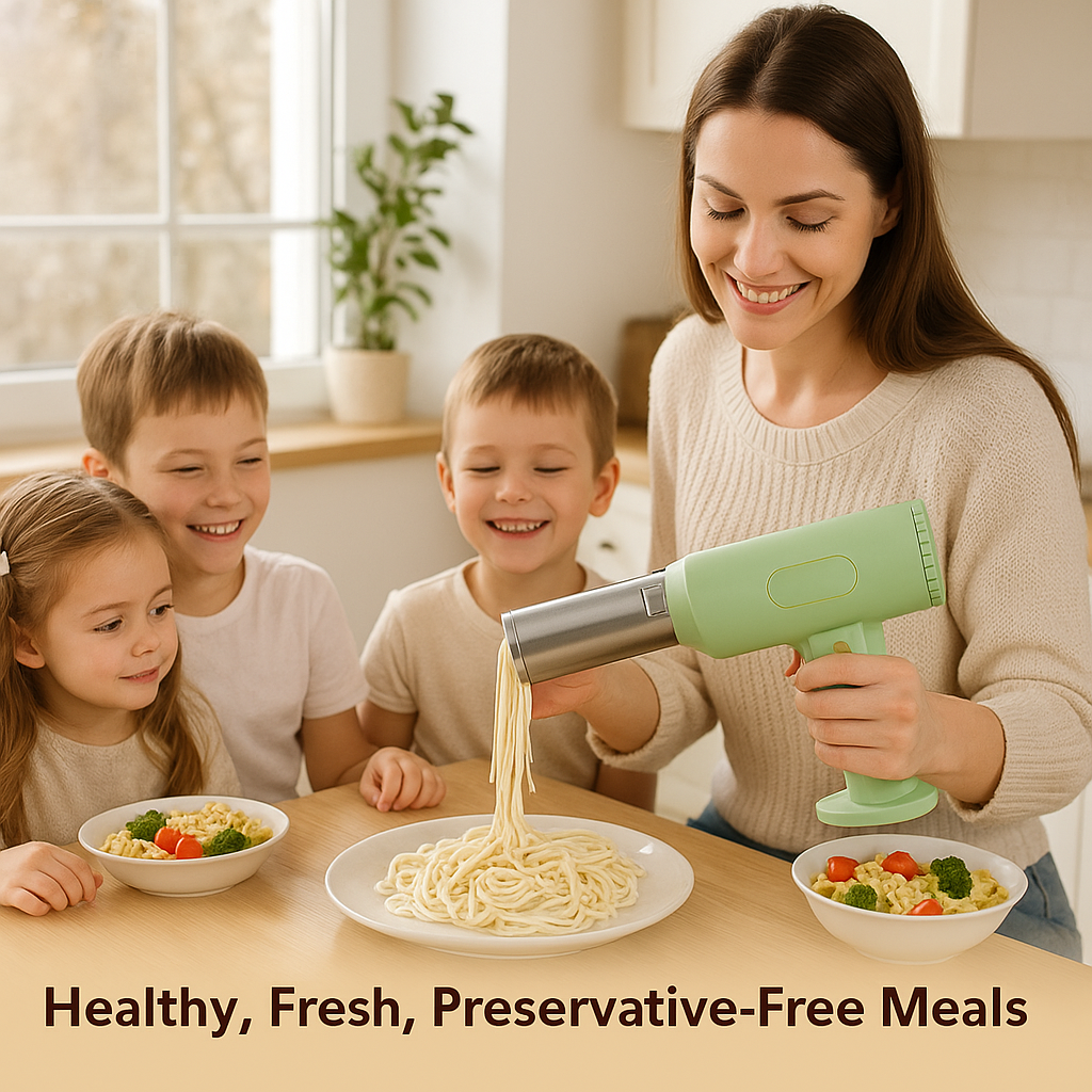 6 in 1 Automatic Handheld Noodle & Pasta Maker