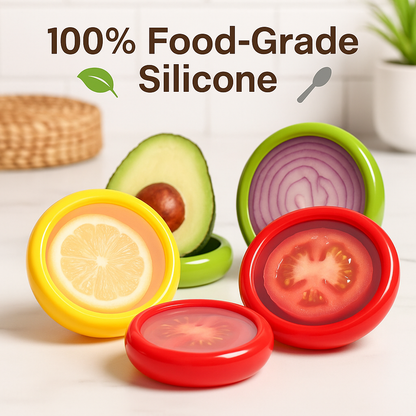 Silicone Stretch Pods – Reusable Silicone Food Covers