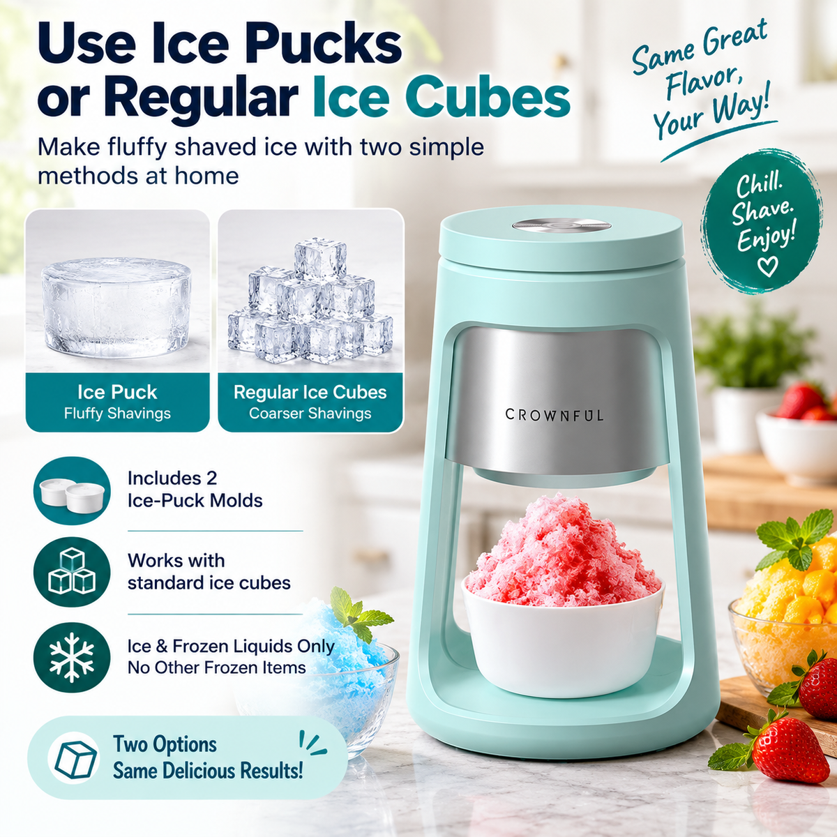 Automatic Ice Shavers