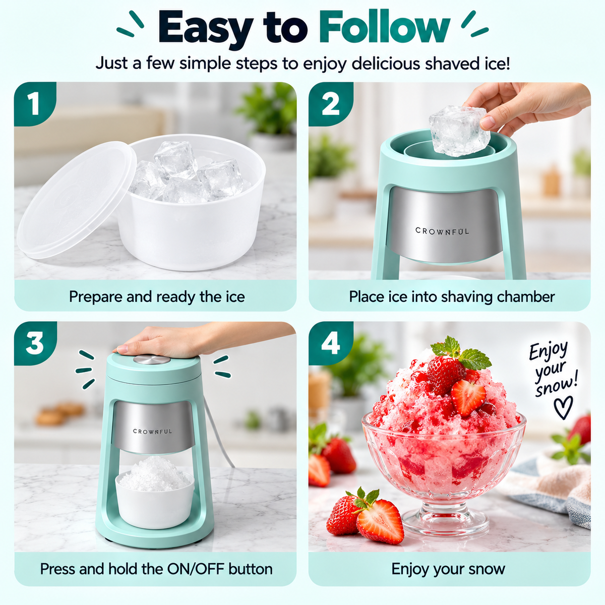 Automatic Ice Shavers