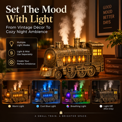 Train-Shaped Aroma Humidifier