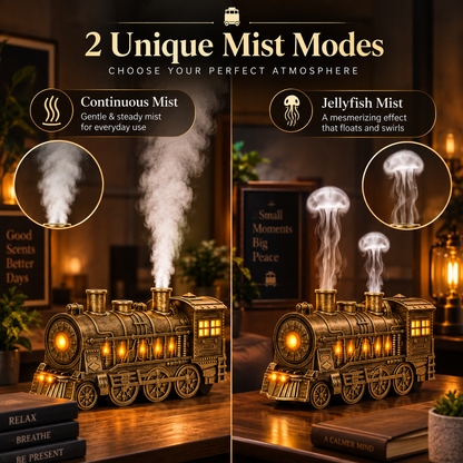 Train-Shaped Aroma Humidifier