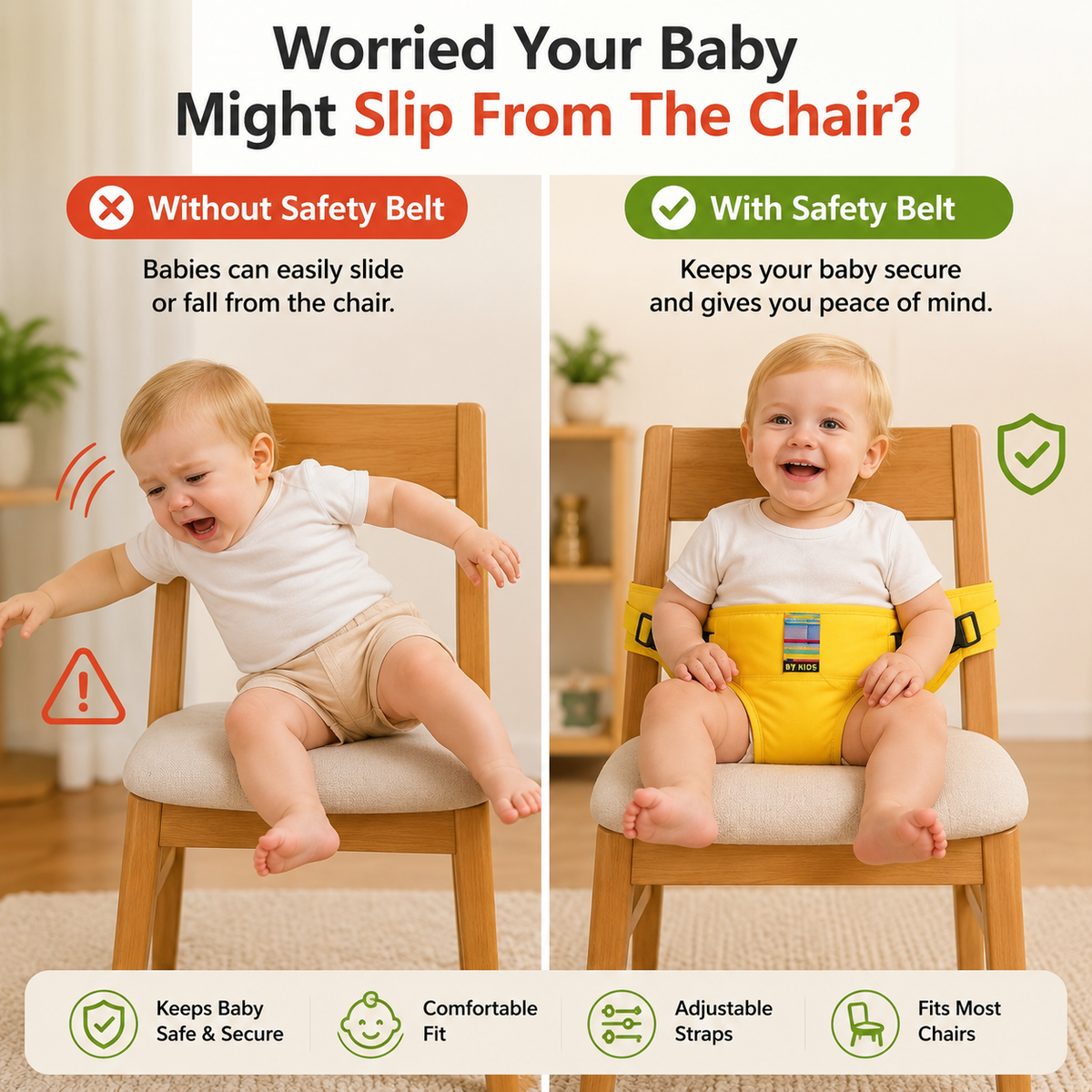 Portable Child Seat Harness